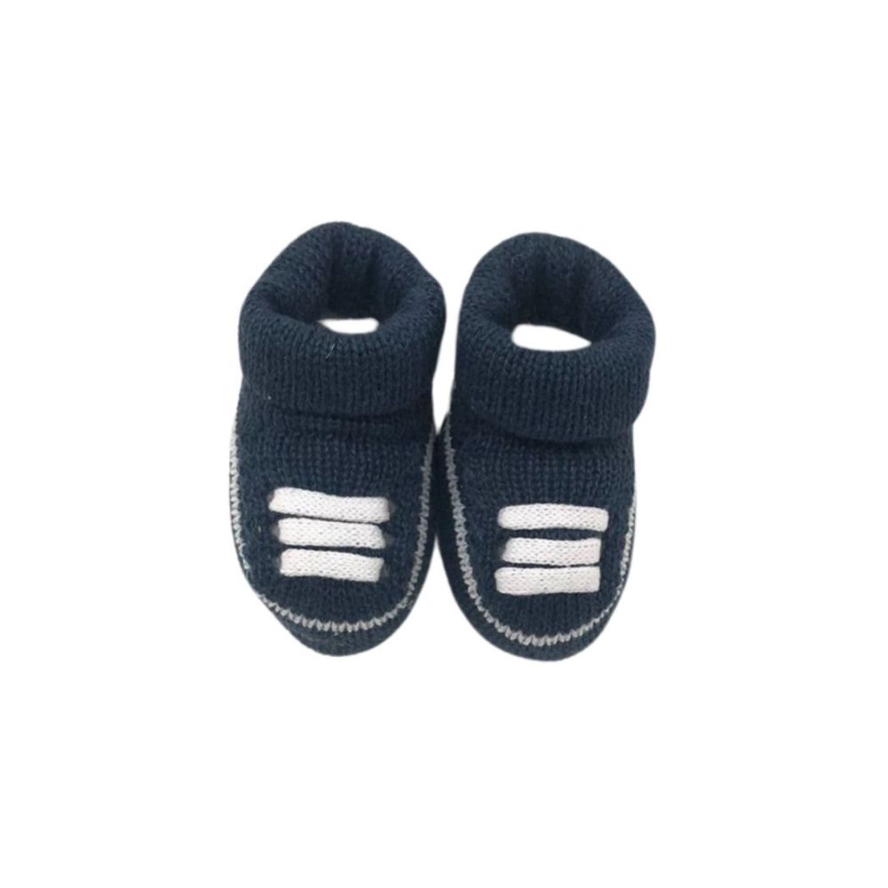 SAPATINHO EM TRICÔ PARA BEBÊ MENINO SPORT