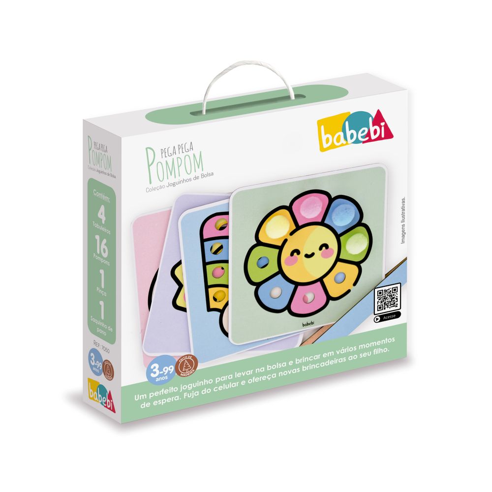 Brinquedo Pega Pom Pom