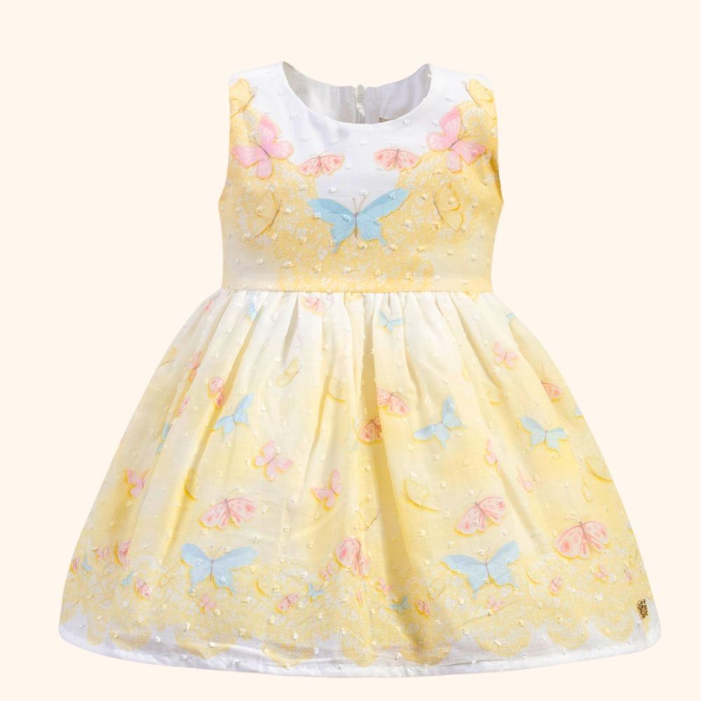 VESTIDO INFANTIL BORBOLETAS