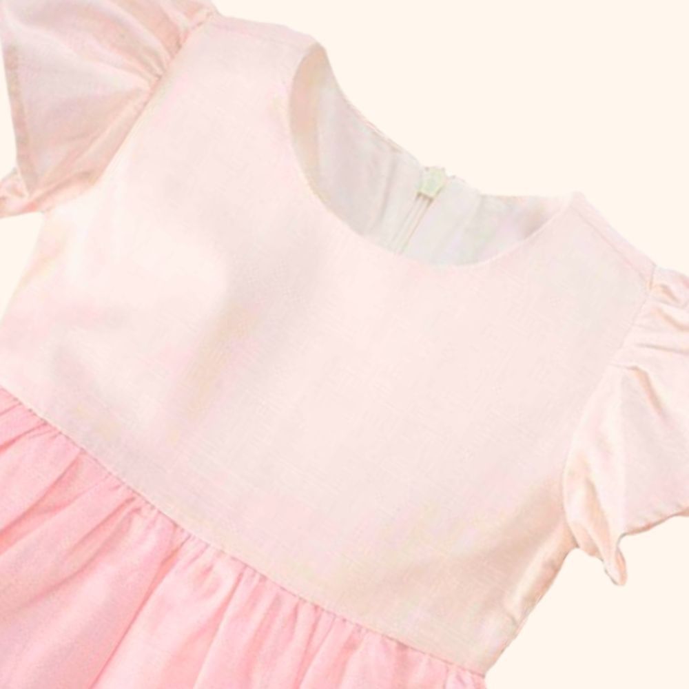 VESTIDO BABADOS PARA BEBÊ