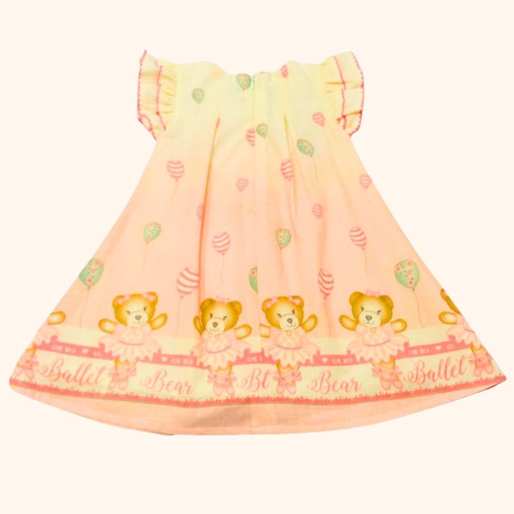 VESTIDO BEBÊ URSINHA BAILARINA