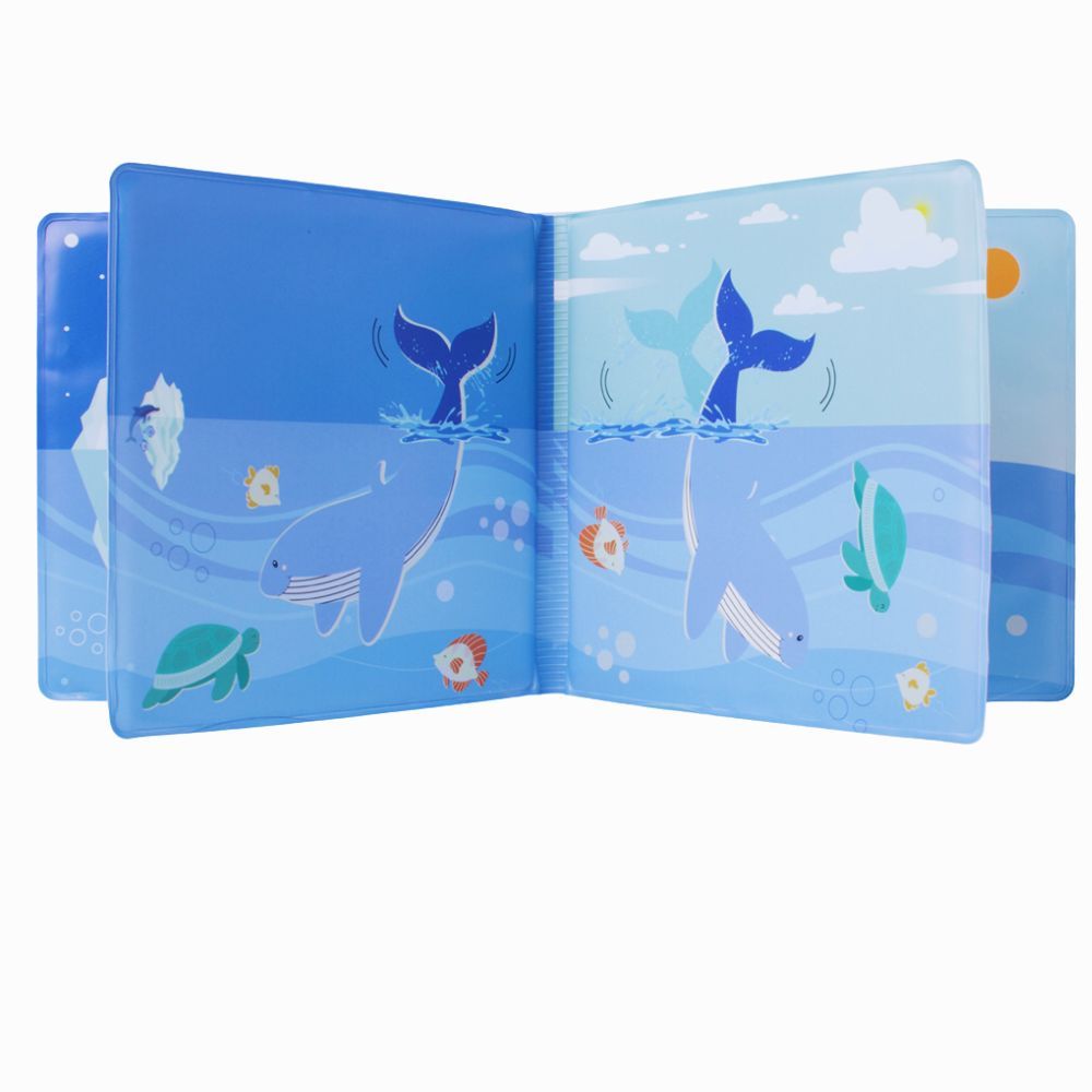 LIVRO DE BANHO COM BICHINHO BALEIA UNISSEX 