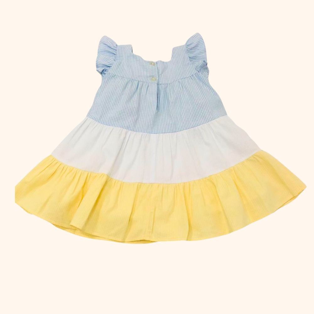 VESTIDO INFANTIL TRÊS MARIAS COLORIDO