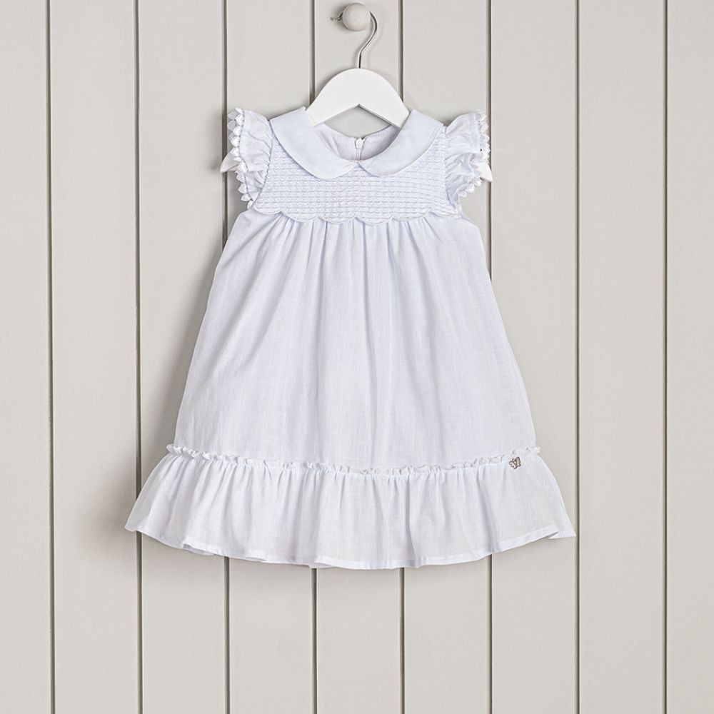 VESTIDO INFANTIL BRANCO BATIZADO