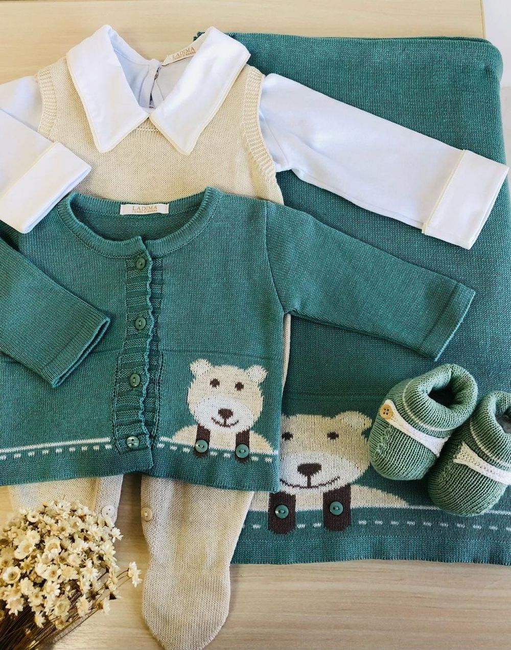 Saída De Maternidade Pequeno Urso