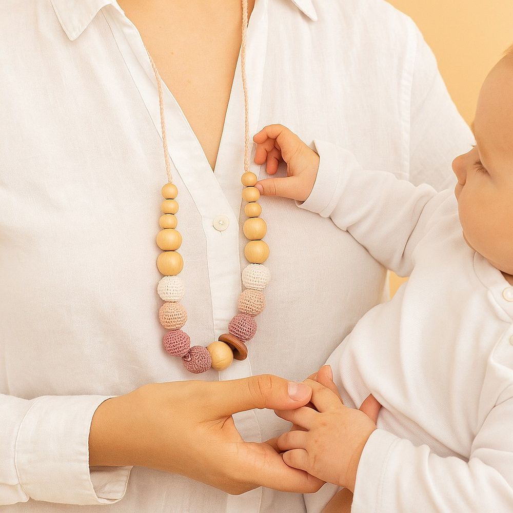 COLAR COLORIDO MONTESSORIANO DE AMAMENTAÇÃO