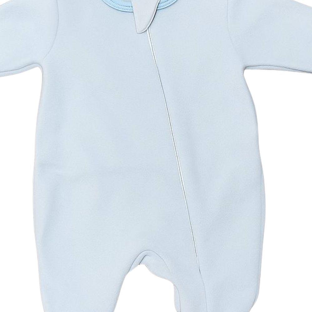 MACACAO DE SOFT COM ZIPER AZUL BEBE 