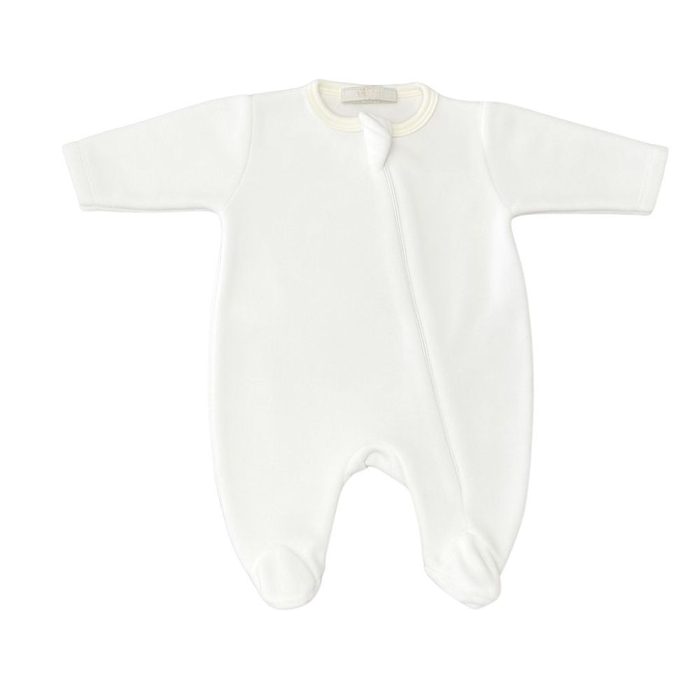MACACAO DE SOFT COM ZIPER OFF WHITE
