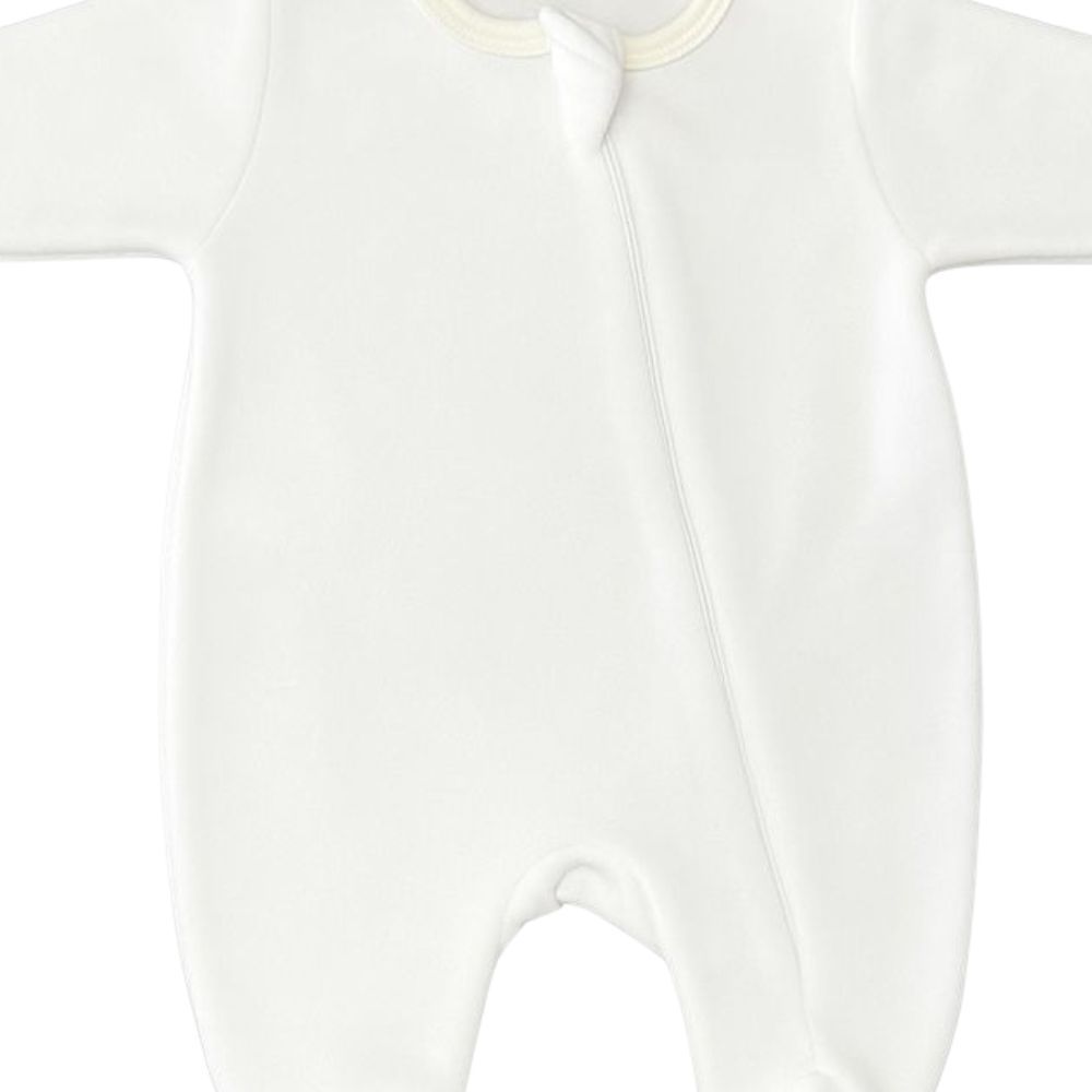 MACACAO DE SOFT COM ZIPER OFF WHITE