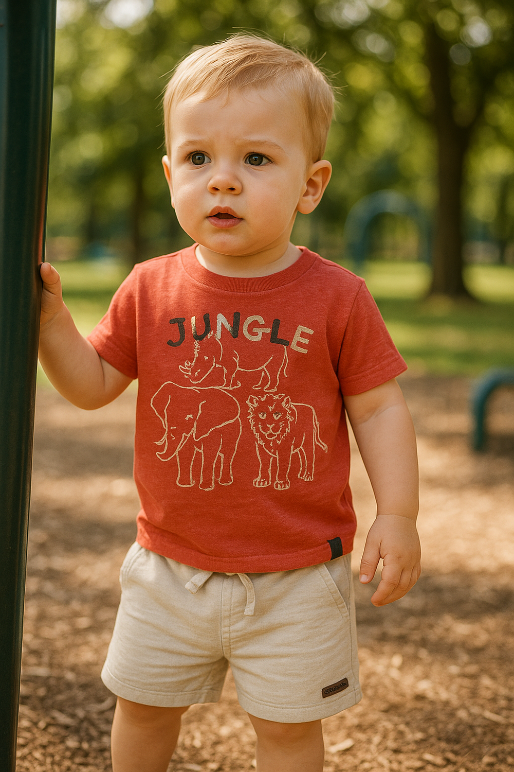 CONJUNTO CURTO INFANTIL MENINO SELVA