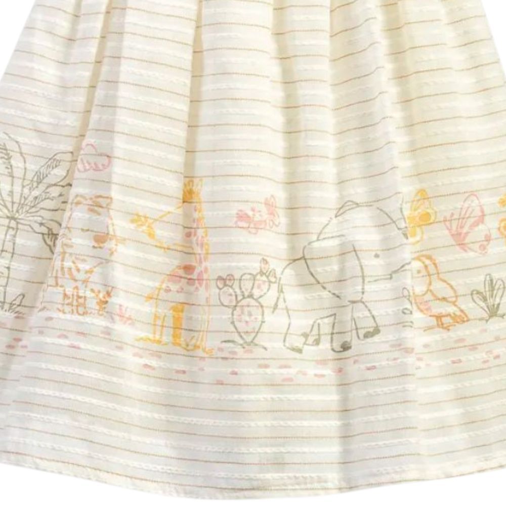 VESTIDO INFANTIL  SAFARI CHIQUE