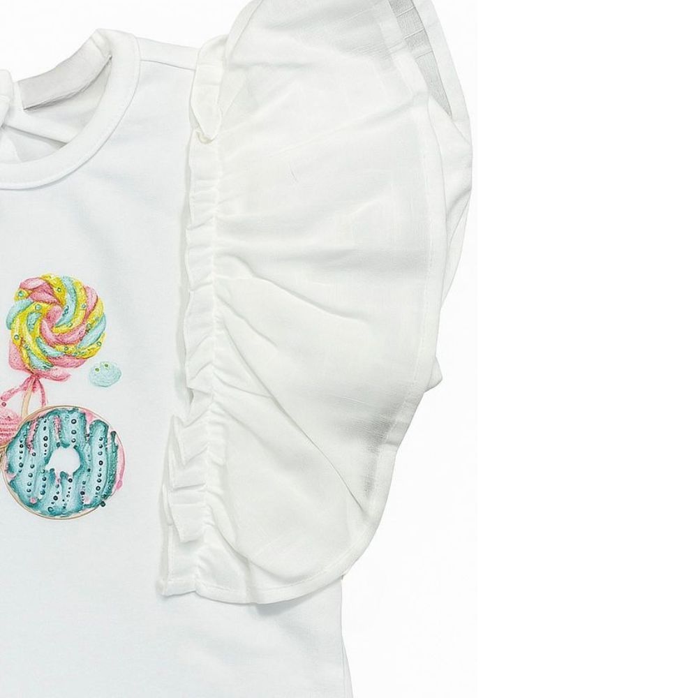 CONJUNTO CURTO INFANTIL MENINA CUPCAKE