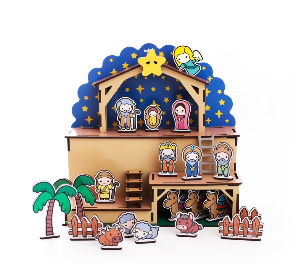BRINQUEDO PRESEPIO NASCIMENTO DE JESUS