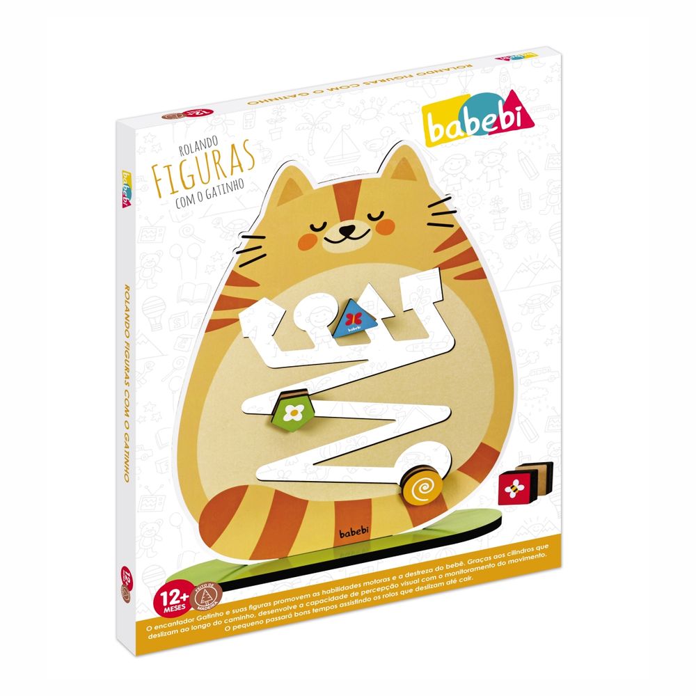 BRINQUEDO ROLANDO FIGURAS COM O GATINHO