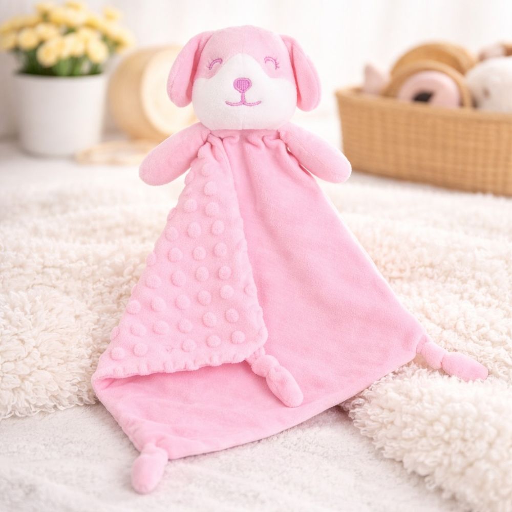 NANINHA COM TEXTURA PARA BEBÊ EM PLUSH BICHINHO