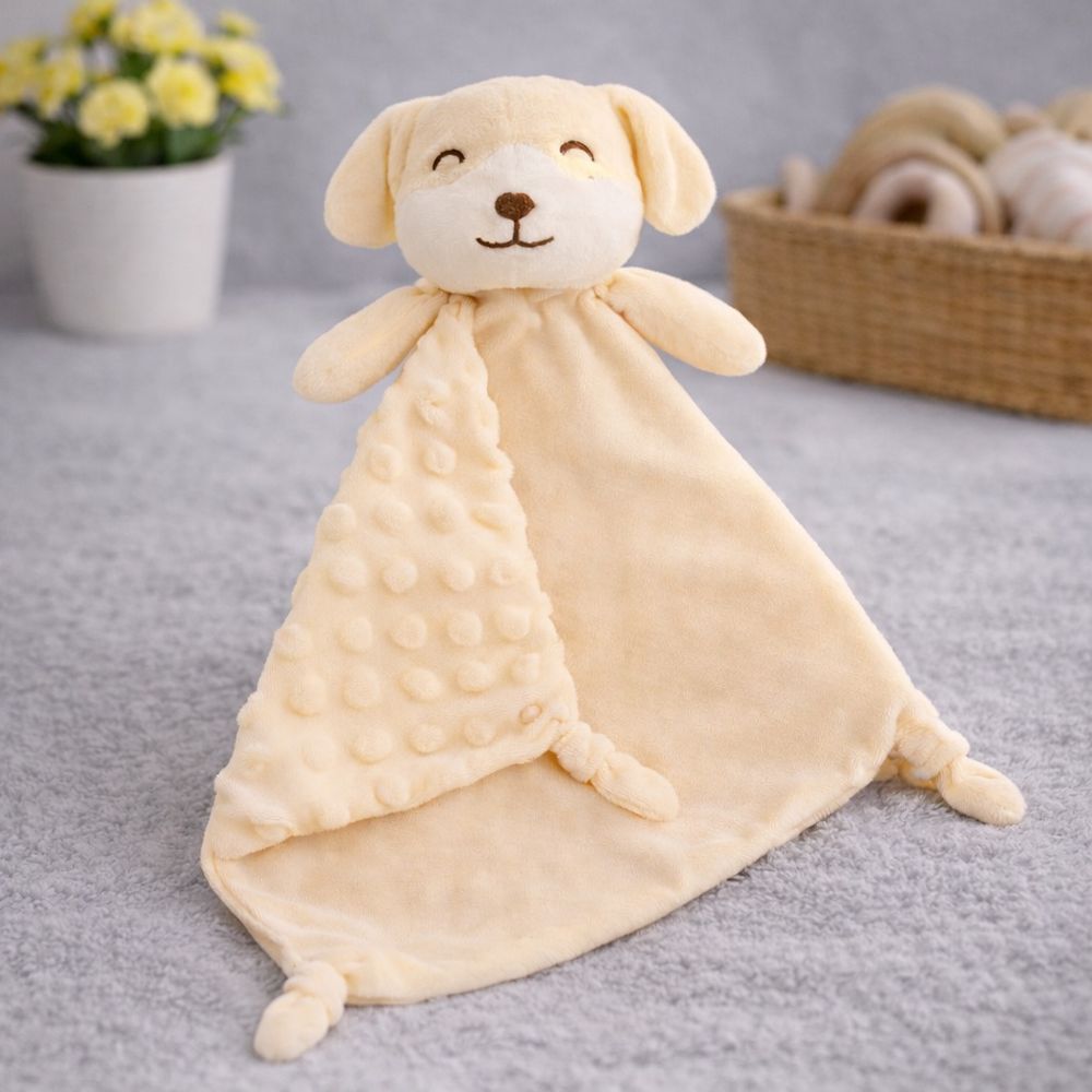 NANINHA COM TEXTURA PARA BEBÊ EM PLUSH BICHINHO