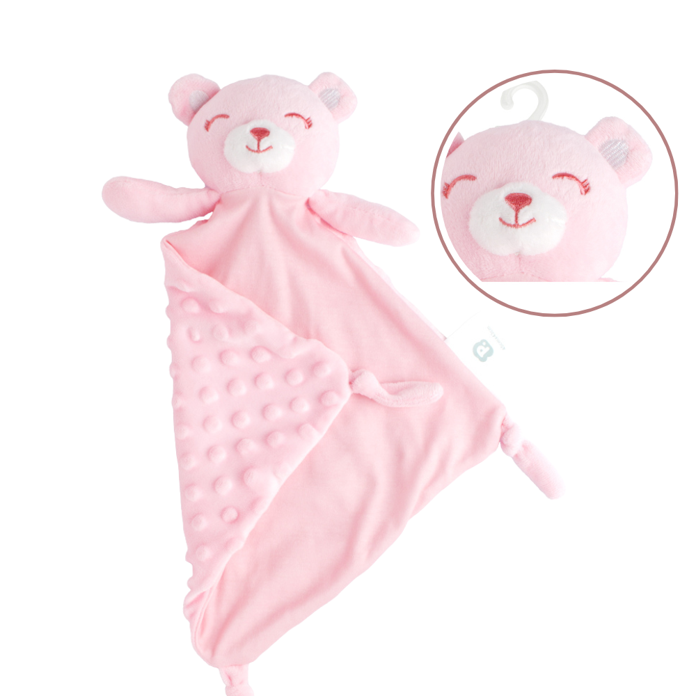 NANINHA COM TEXTURA PARA BEBÊ EM PLUSH BICHINHO