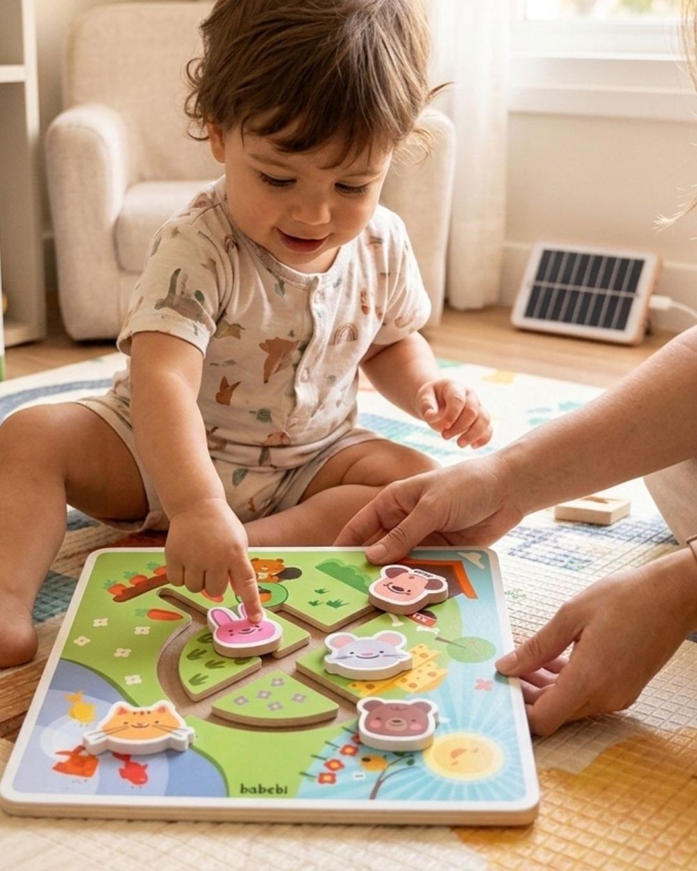 Brinquedo Educativo Labirinto No Campo