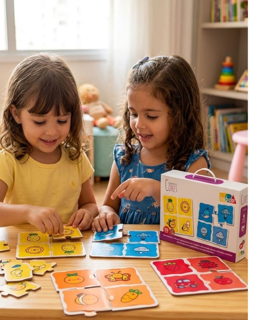 BRINQUEDO EDUCATIVO CONHECENDO AS CORES