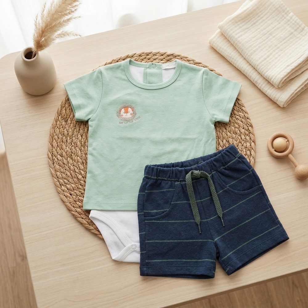 CONJUNTO BEBÊ MENINO LEÃOZINHO