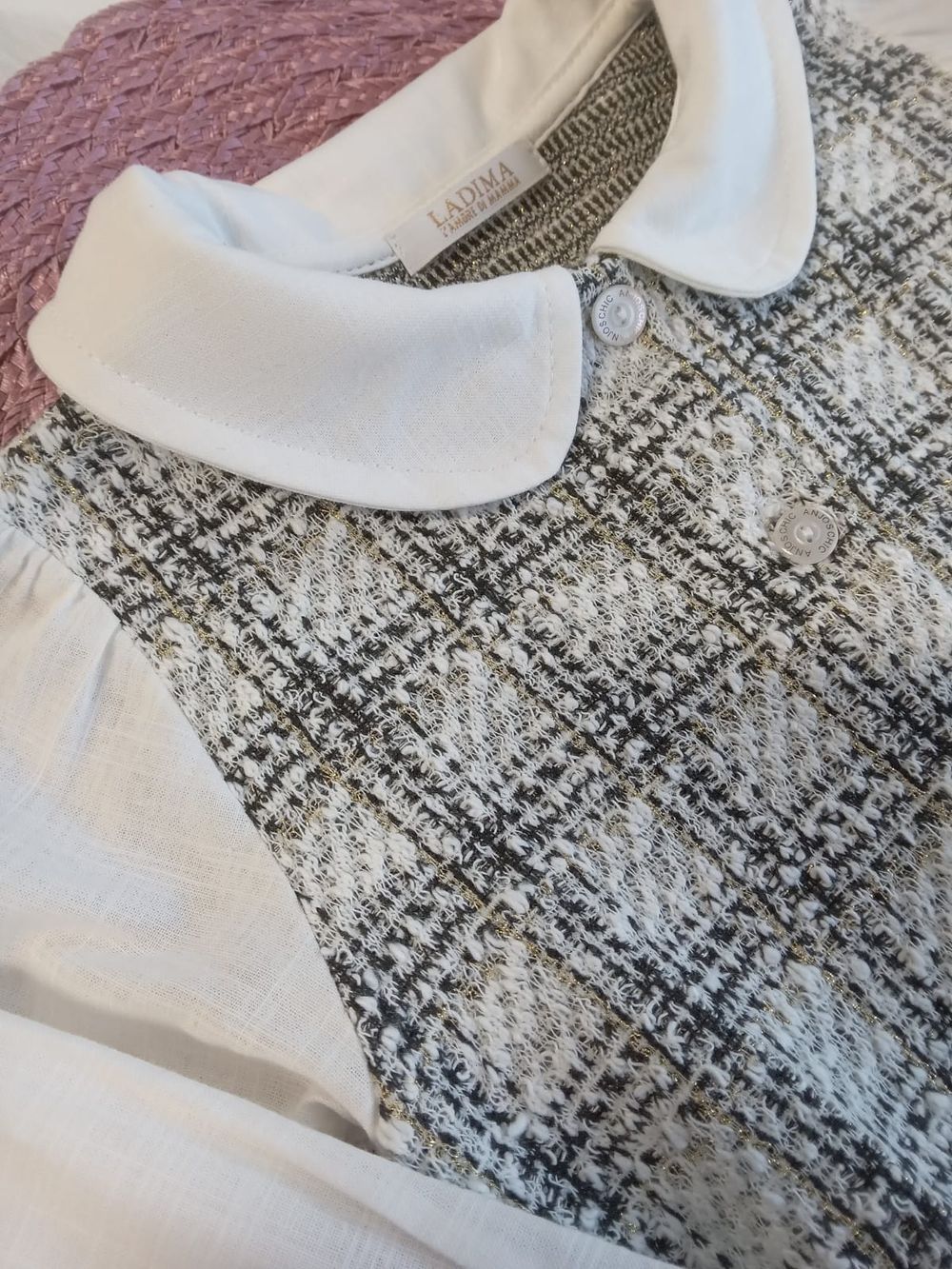 CONJUNTO INFANTIL MENINA EM TWEED