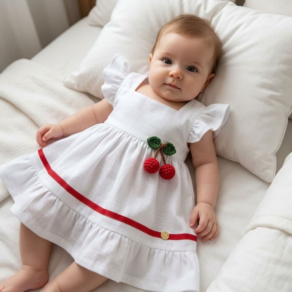 VESTIDO CHAMEGO DE CEREJA