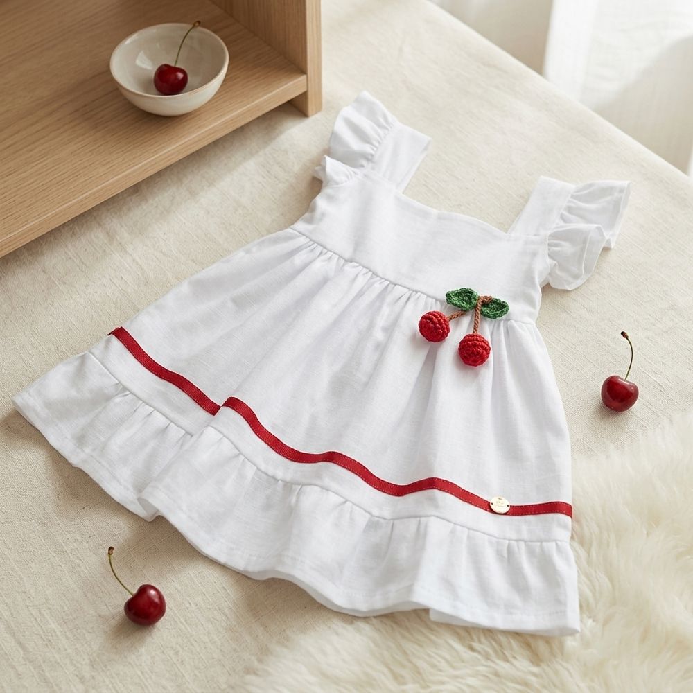 VESTIDO CHAMEGO DE CEREJA