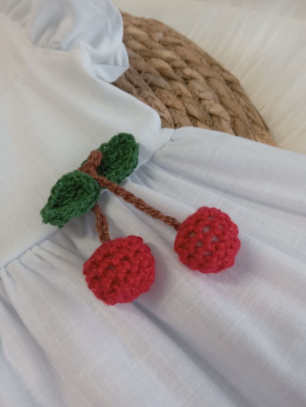 VESTIDO CHAMEGO DE CEREJA
