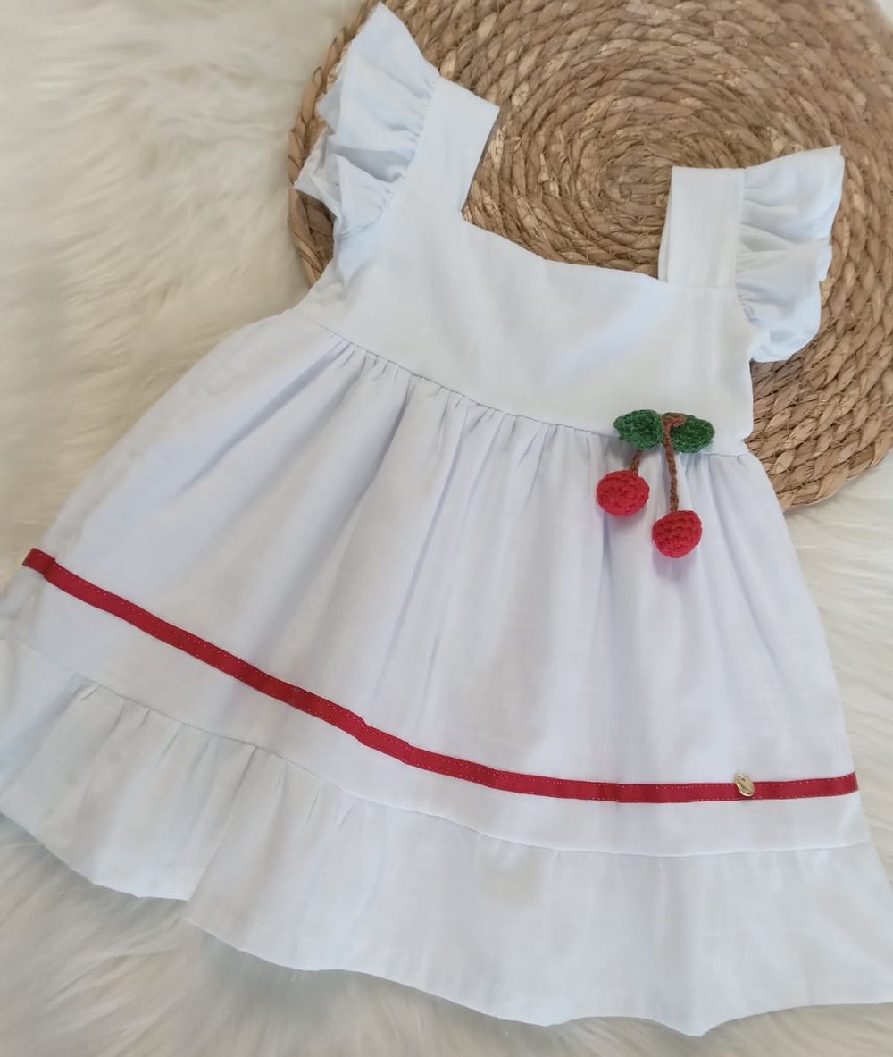VESTIDO CHAMEGO DE CEREJA