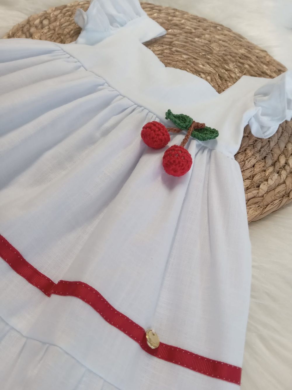VESTIDO CHAMEGO DE CEREJA