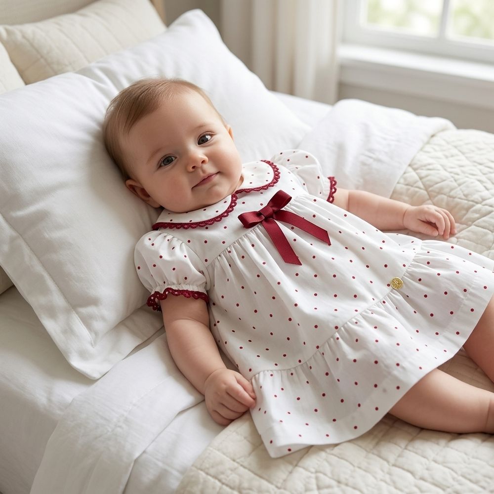 VESTIDO BABADOS DE POÁ