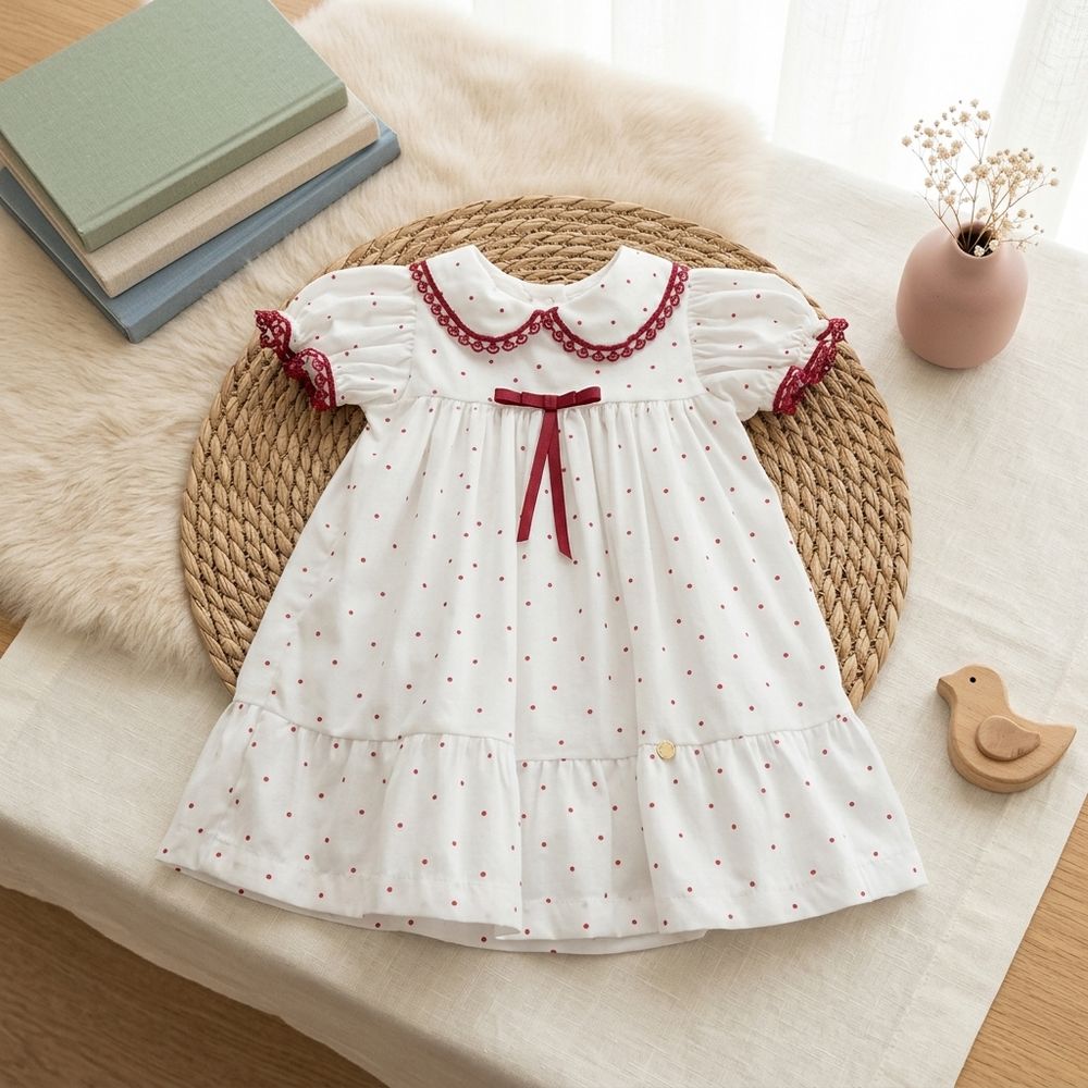 VESTIDO BABADOS DE POÁ