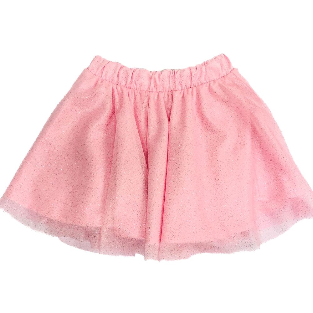 SAIA TUTU COM GLITTER BRILHANTE INFANTIL