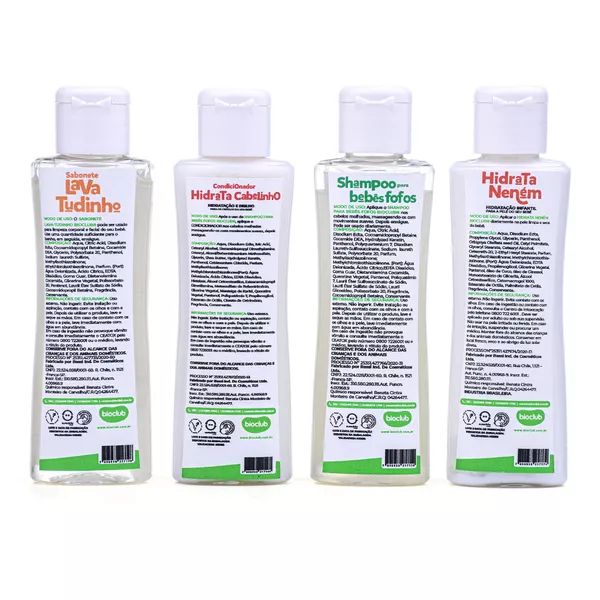 KIT MINIATURAS BIOCLUB 60ML