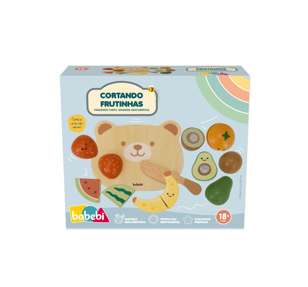 BRINQUEDO CORTANDO FRUTINHAS