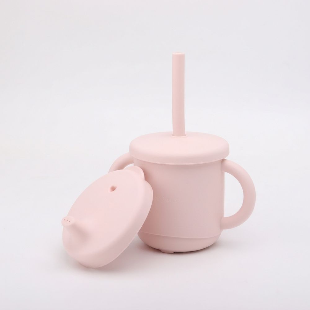 COPO DE SILICONE INFANTIL 2 EM 1 COM ALÇA - 270ML