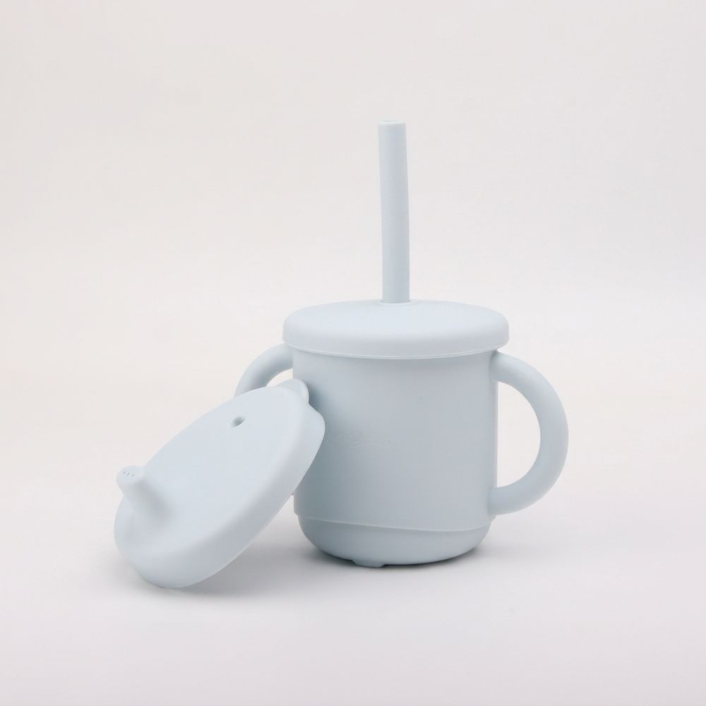 COPO DE SILICONE INFANTIL 2 EM 1 COM ALÇA - 270ML