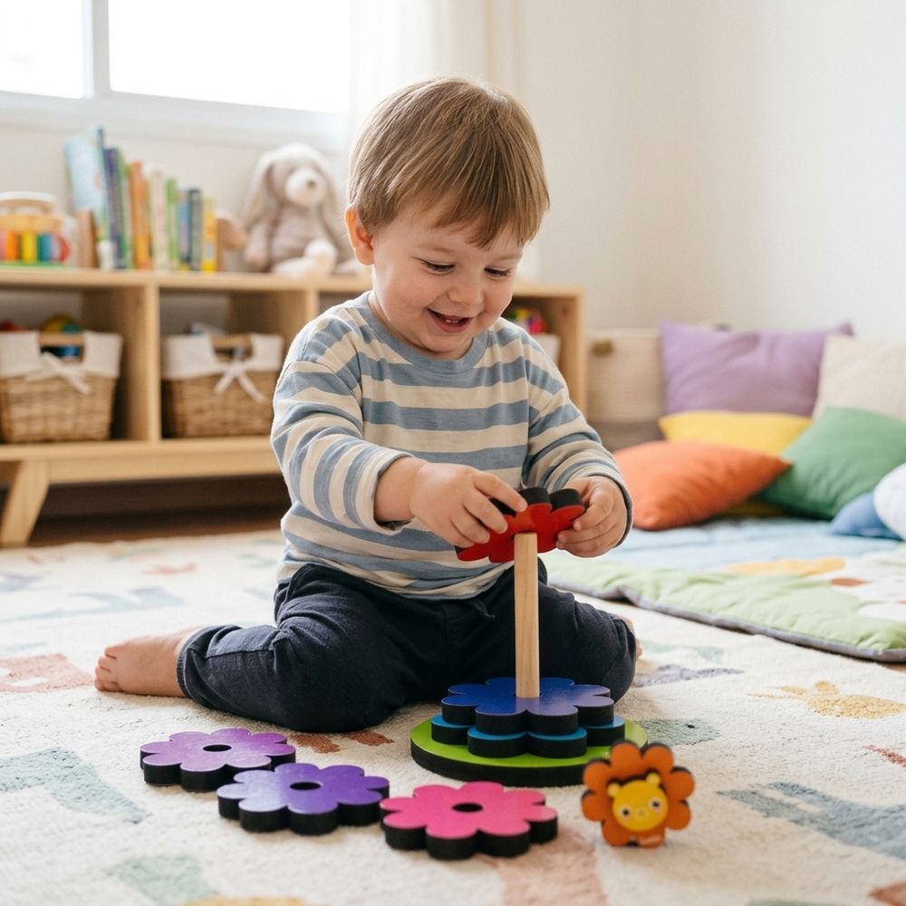 BRINQUEDO EDUCATIVO TORRE DO LEÃOZINHO
