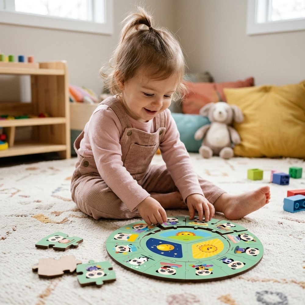 BRINQUEDO EDUCATIVO SEQUÊNCIA LÓGICA MINHA ROTINA