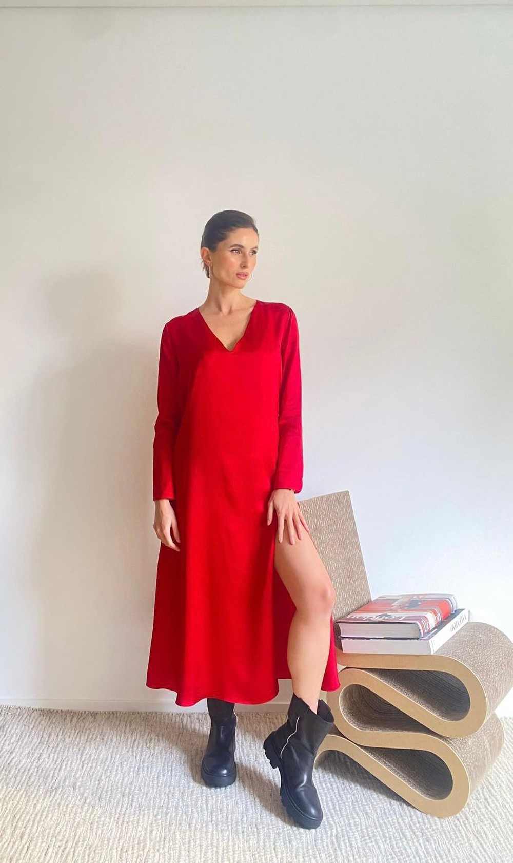 Vestido Karin Vermelho