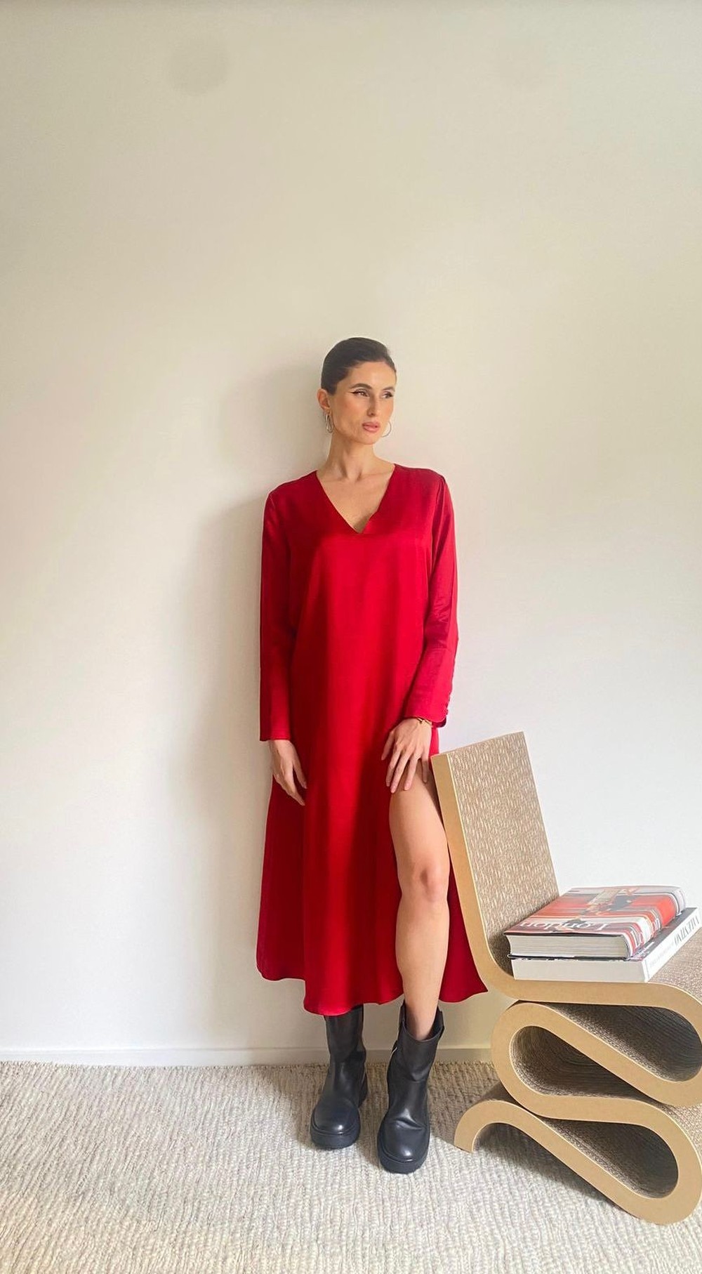 Vestido Karin Vermelho