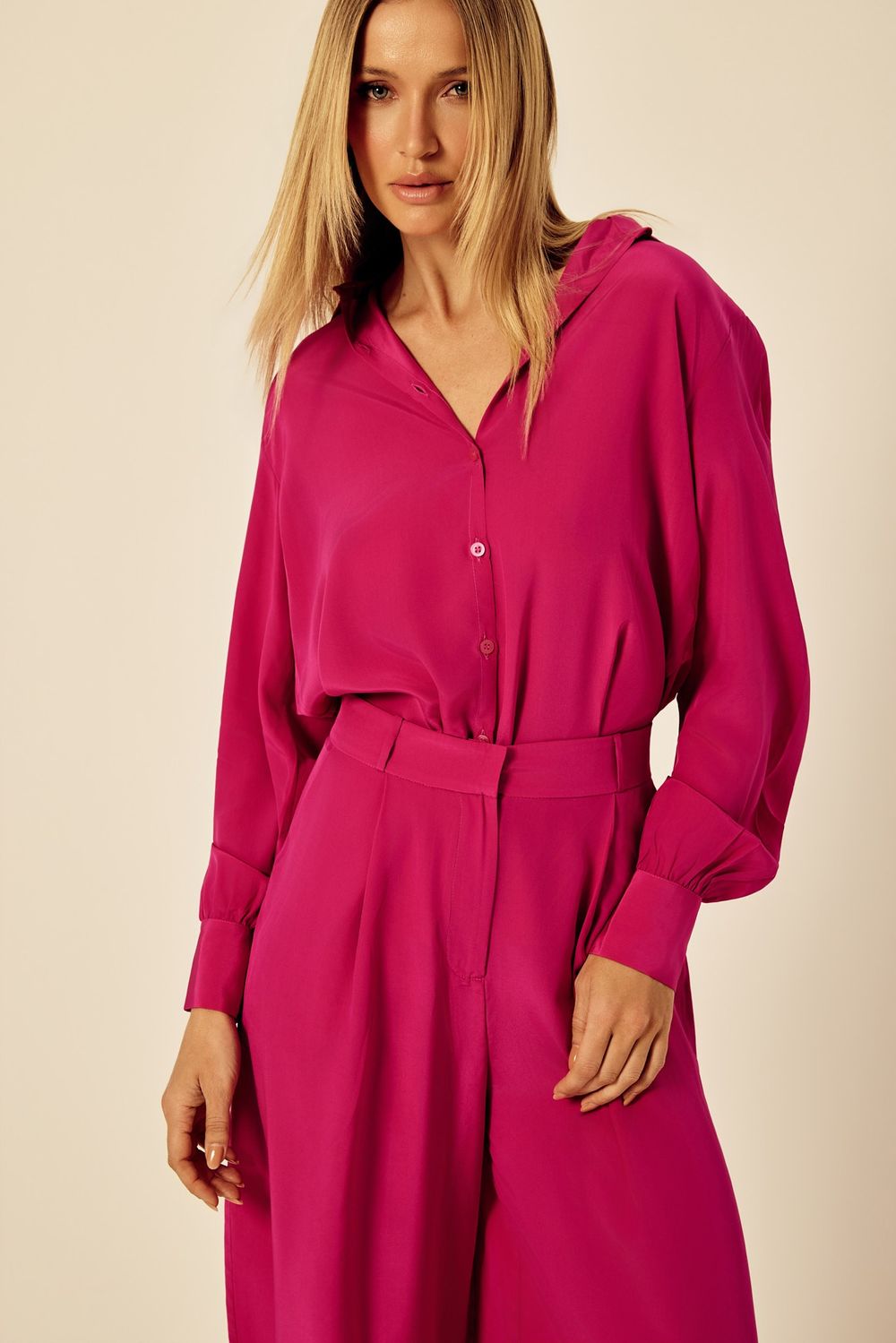 Camisa Eleonora Magenta