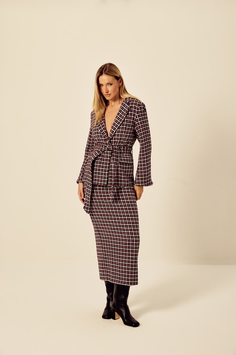 Blazer Angela Xadrez