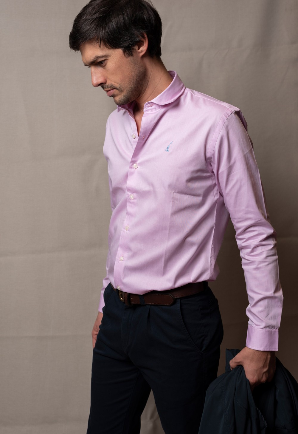 Camisa Masculina Slim Fit