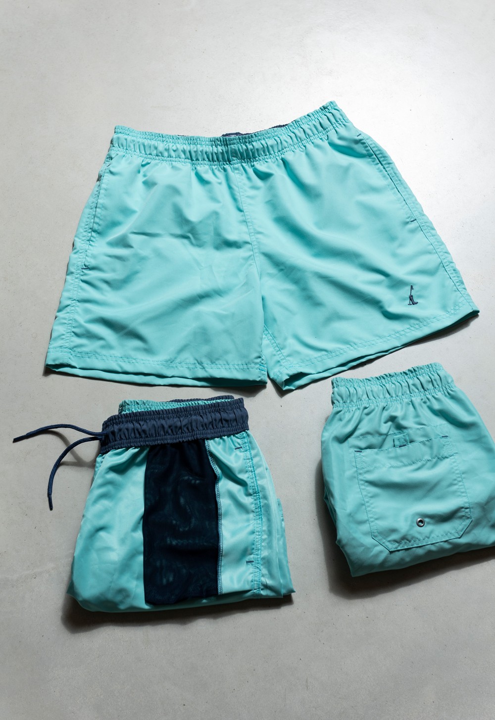 Shorts de Banho LC 7447 Verde Agua
