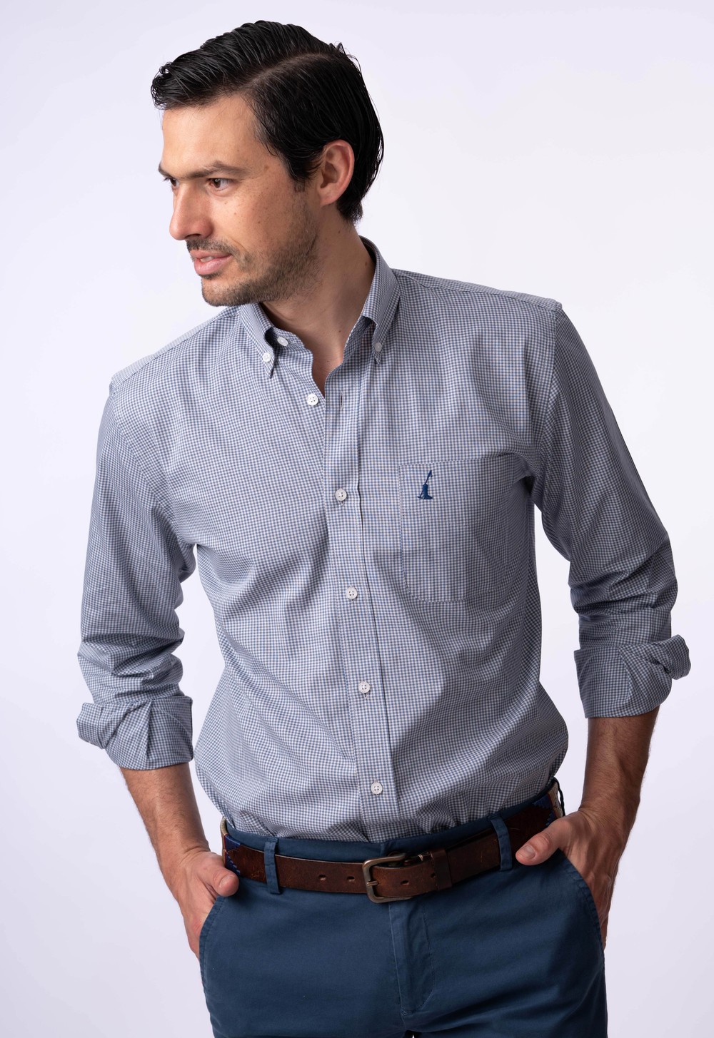 Camisa Hombre Miguel Xadrez