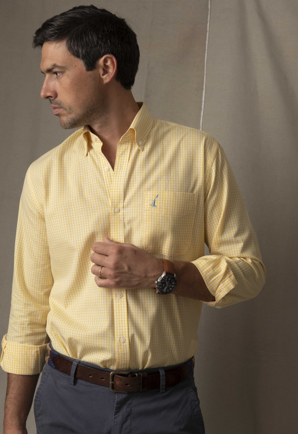 Camisa Hombre Francisco Xadrez