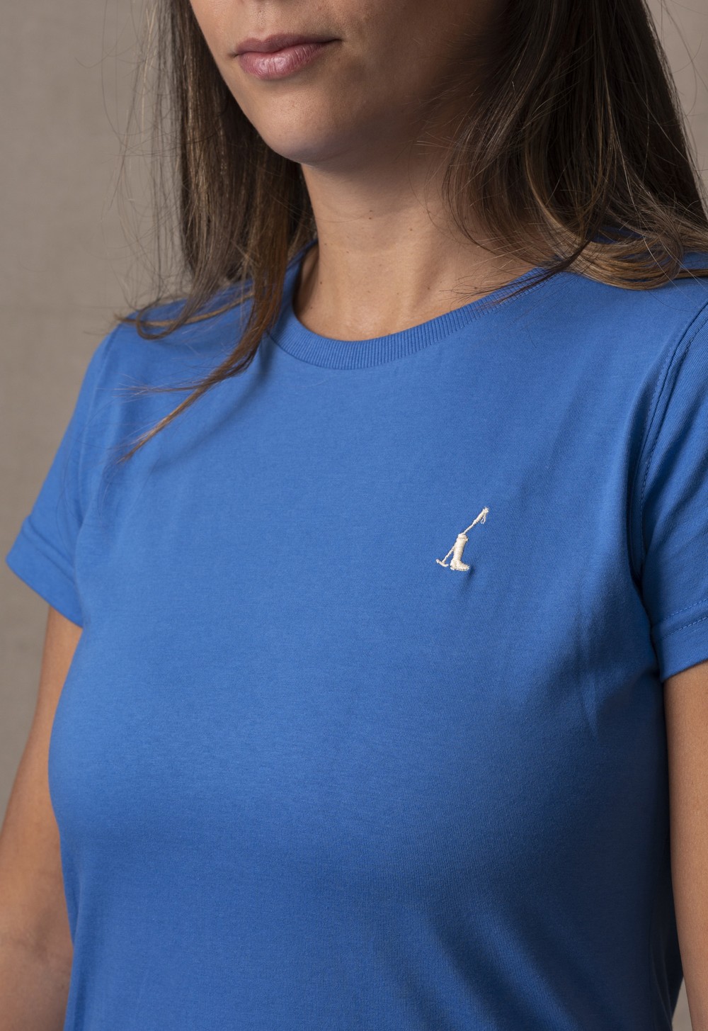 Camiseta Feminina Lisa Azul Royal