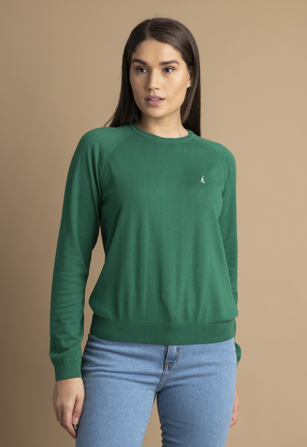 Sweater Feminino Barcelona Gola U 015450 Verde