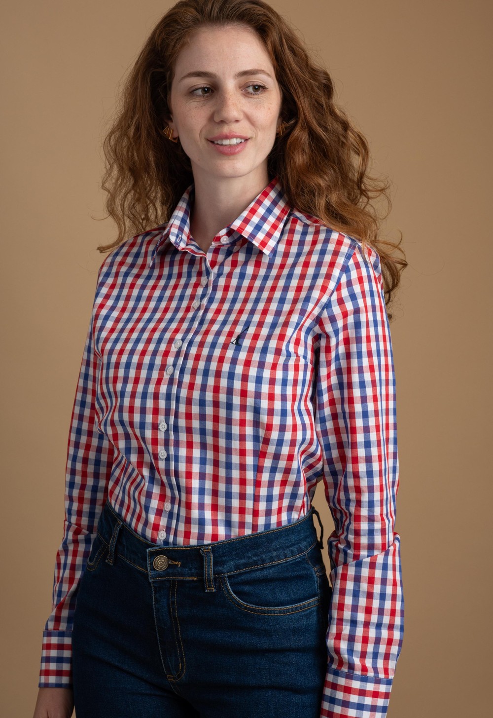 Camisa Dama Marília Xadrez006